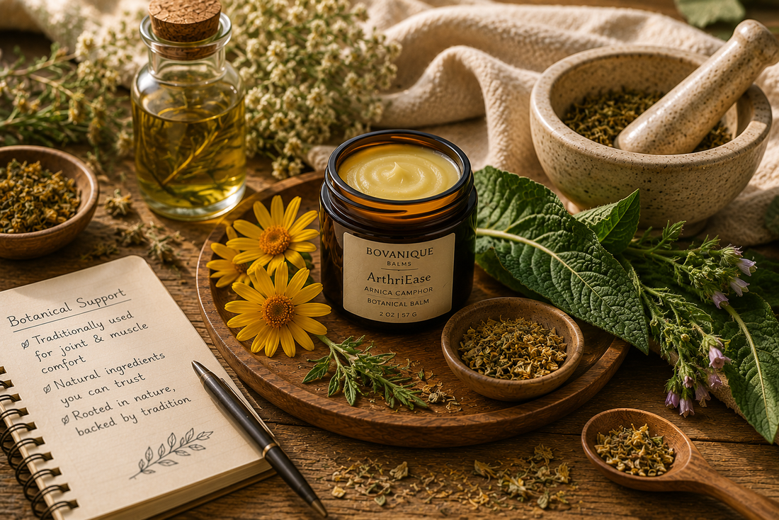 Botanical Ingredients Traditionally Used for Joint & Muscle Comfort