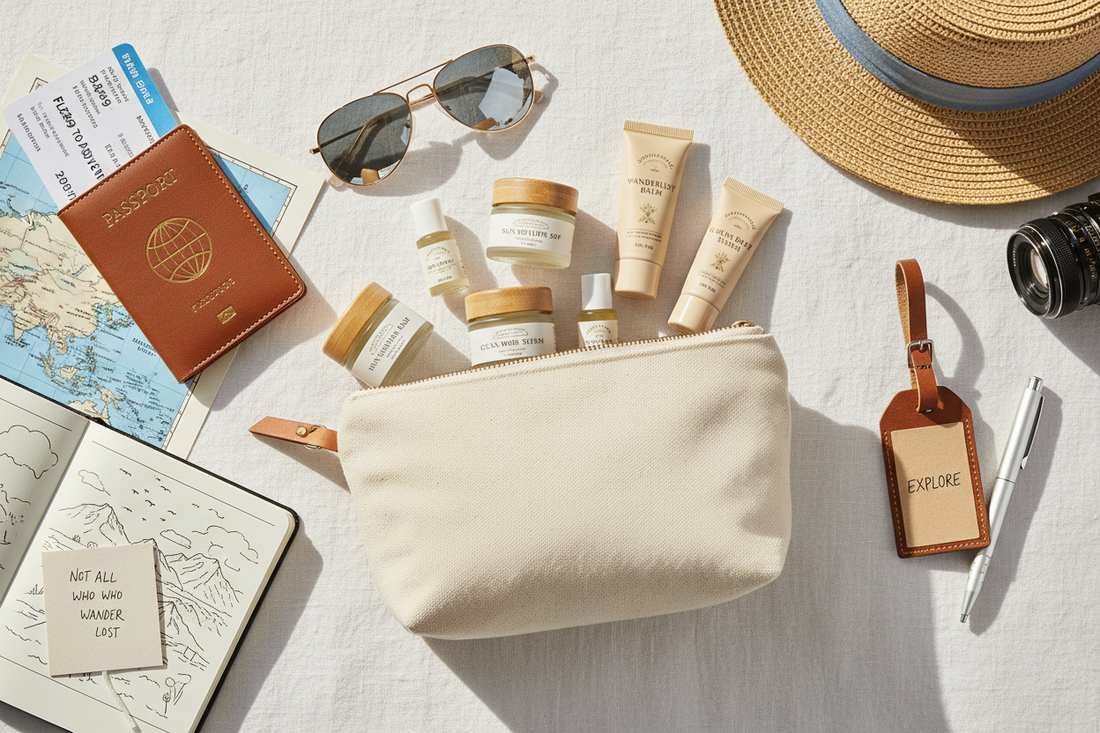 Travel Skincare Essentials: Natural Care for Jet-Setters & Road Trippers
