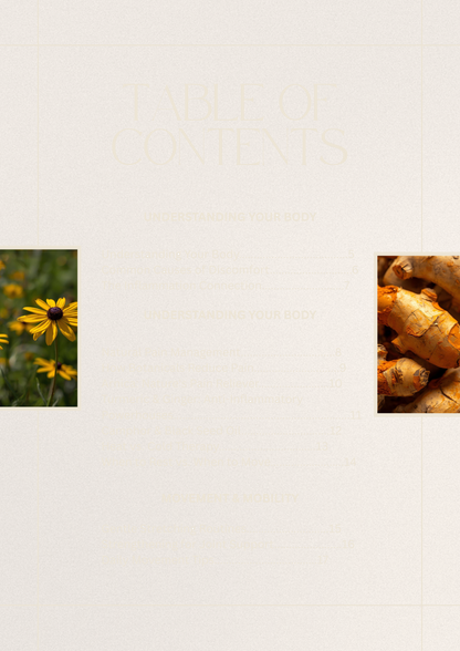 Botanical Wellness Guide: Joint & Muscle Care Education