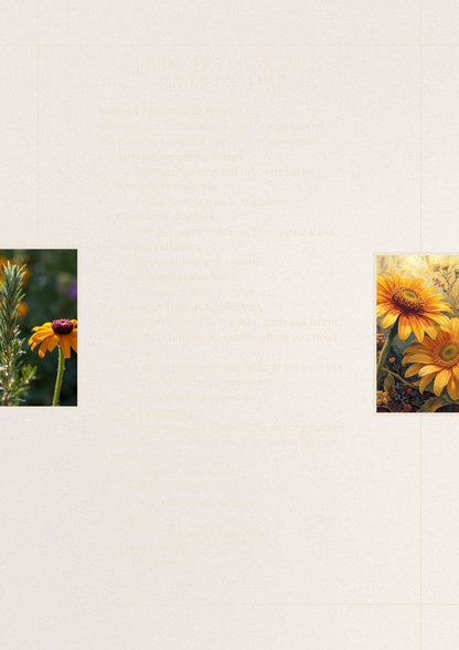 Botanical Wellness Guide: Joint & Muscle Care Education
